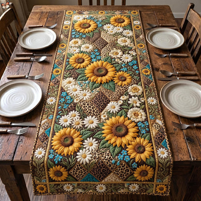 Sunflower Safari Quilted Table Runner GFTOMA12462