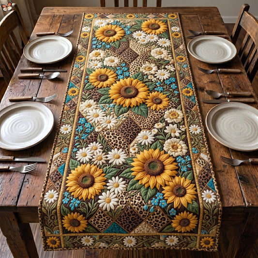 Sunflower Safari Quilted Table Runner GFTOMA12462