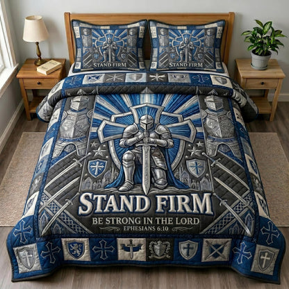 Divine Armor 3-Piece Quilted Bedding Set GFTOMA12488