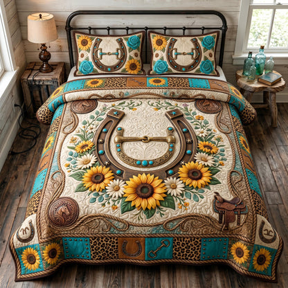 Western Charm 3-Piece Quilted Bedding Set GFTOMA12507