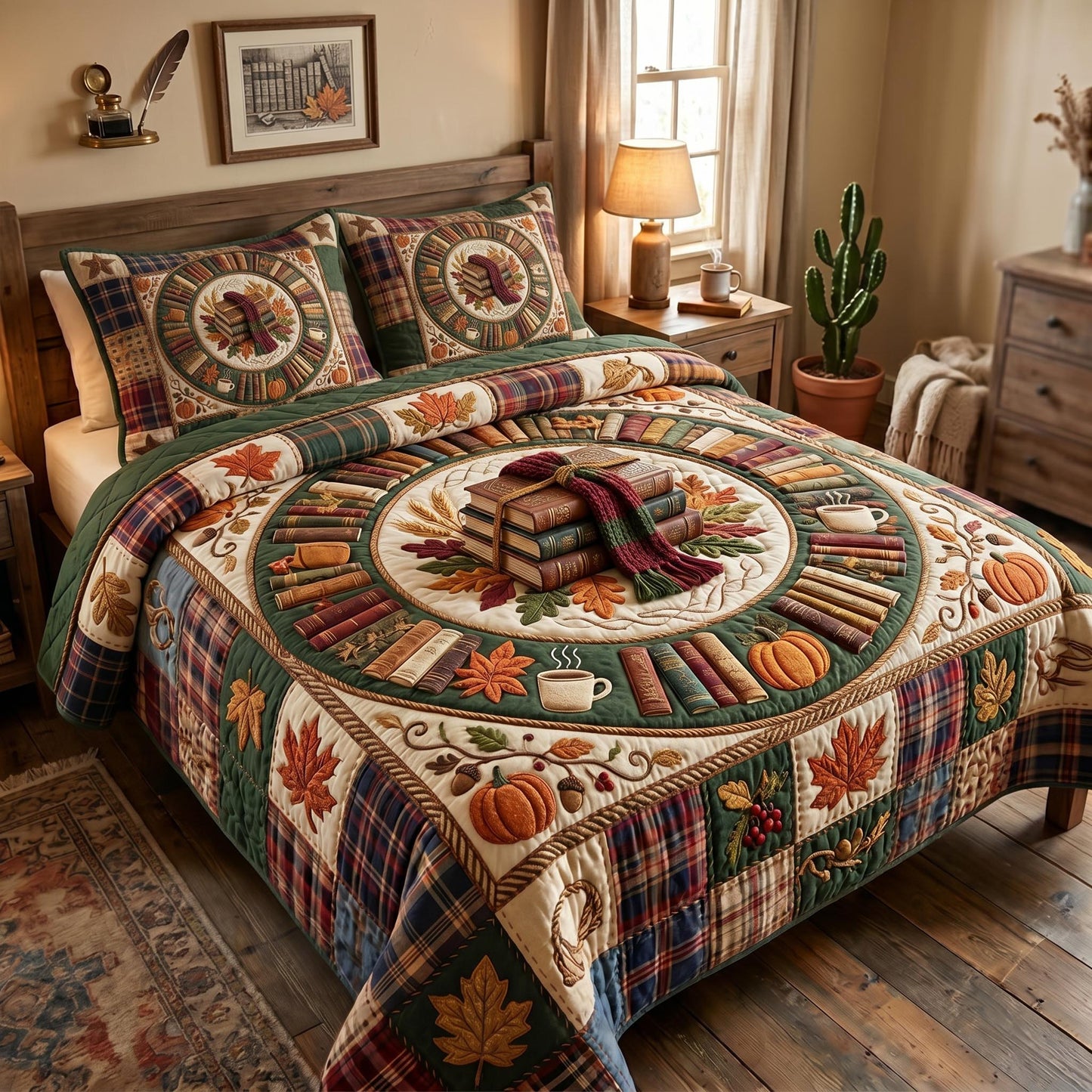 Sunflower Bliss 3-Piece Quilted Bedding Set GFTOMA12595