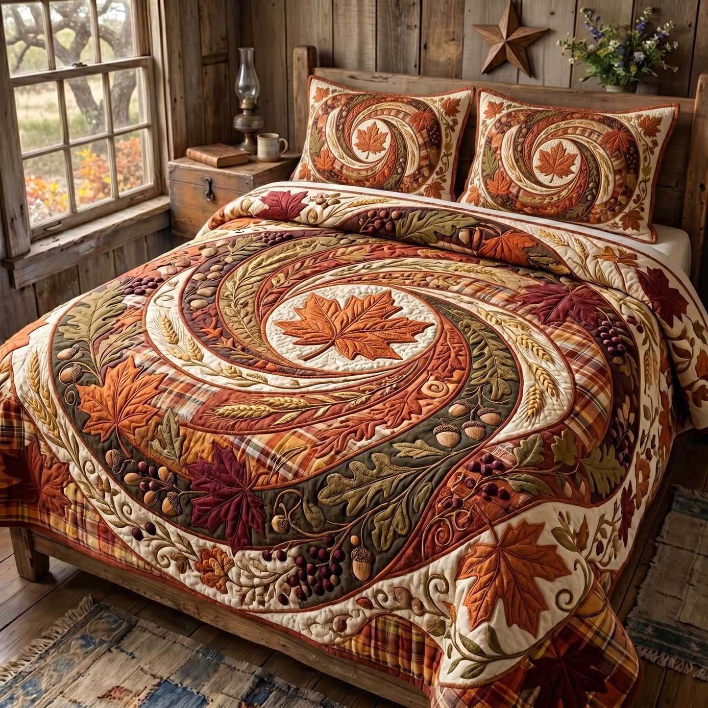 Sunflower Dreams 3-Piece Quilted Bedding Set GFTOMA12597