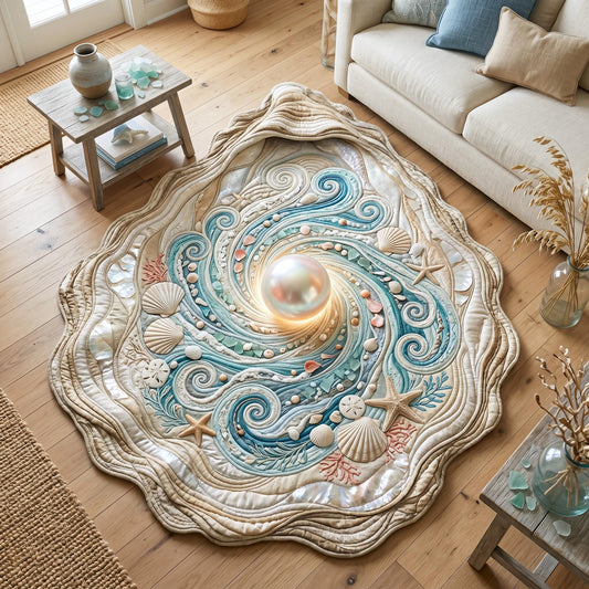 Coastal Whisper Custom Shape Area Rug GFTOMA12629