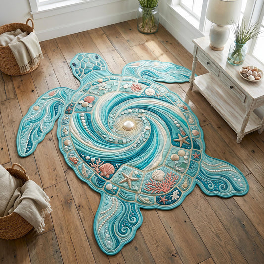 Sea Escape Custom Shape Area Rug GFTOMA12630