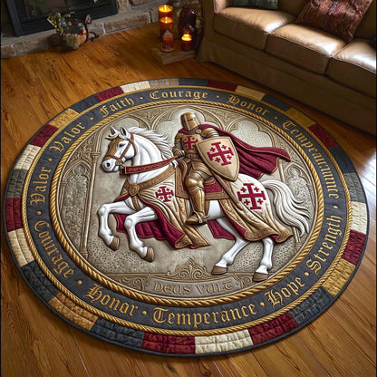 Faith Armor Quilted Round Mat GFTOMA12636