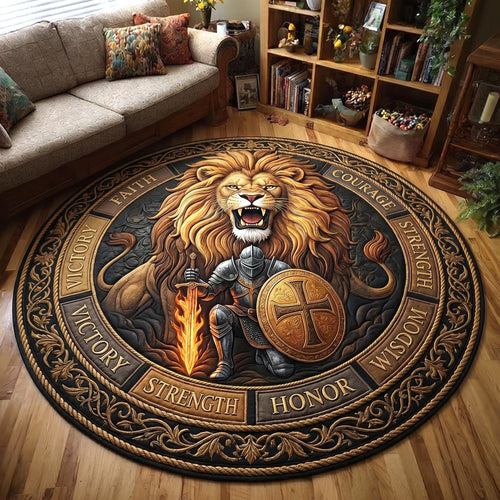 Kingdom Warrior Quilted Round Mat GFTOMA12638