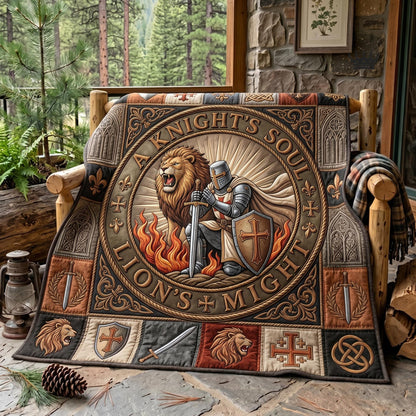 Full Armor Of God Quilted Blanket GFTOMA12690