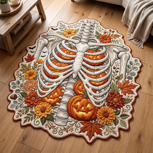 Pumpkin Harvest Custom Shape Area Rug GFTOMA12701