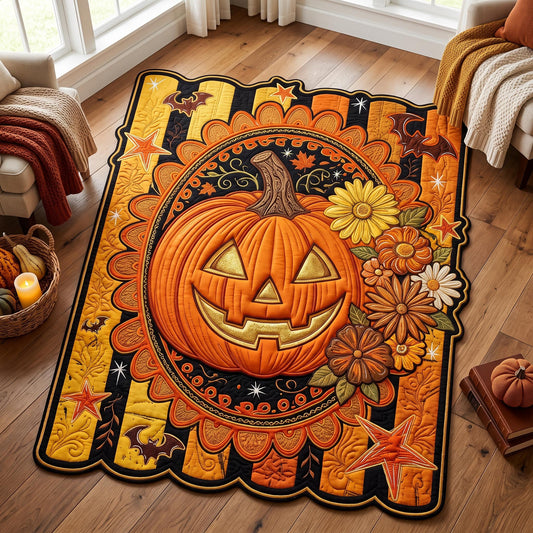 Pumpkin Patch Custom Shape Area Rug GFTOMA12702