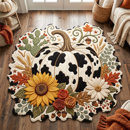 Pumpkin Dreams Custom Shape Area Rug GFTOMA12706