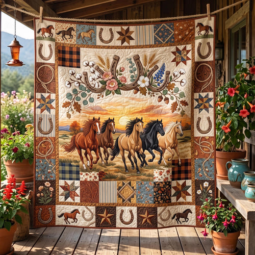 Western Soul Quilted Blanket GFTOMA12841