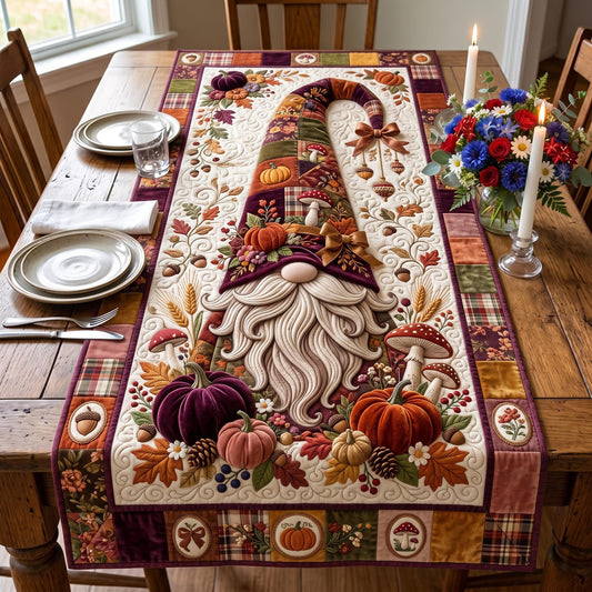 Maple Gnome Quilted Table Runner GFTOMA12865