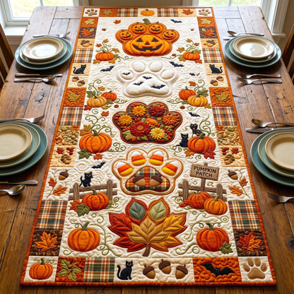 Cozy Paws Quilted Table Runner GFTOMA12871