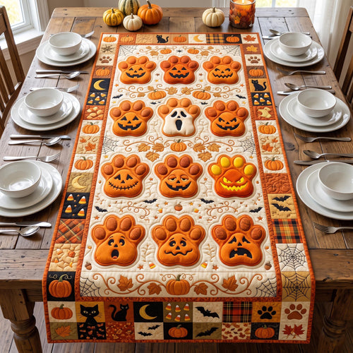 Golden Paws Quilted Table Runner GFTOMA12872