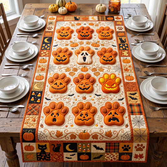 Golden Paws Quilted Table Runner GFTOMA12872