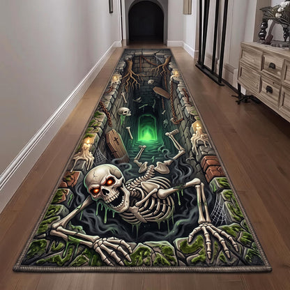 Skeleton Vibes Runner Rug GFTOMA12879