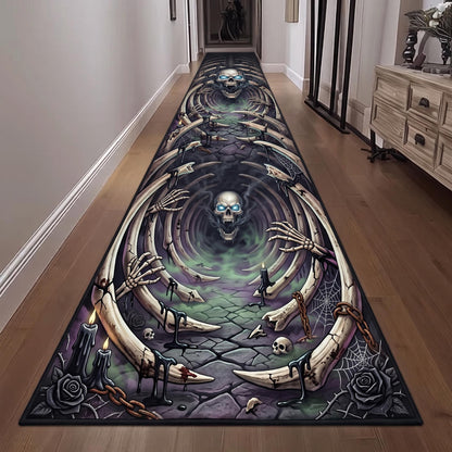 Skeleton Nights Runner Rug GFTOMA12881