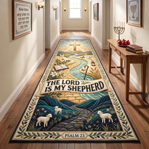 Floral Bible Runner Rug GFTOMA12885