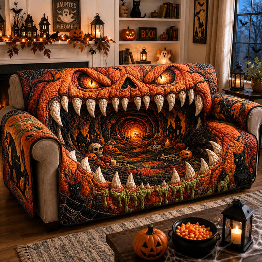 Nightmare Hollow Quilted Sofa Cover GFTOMA12915