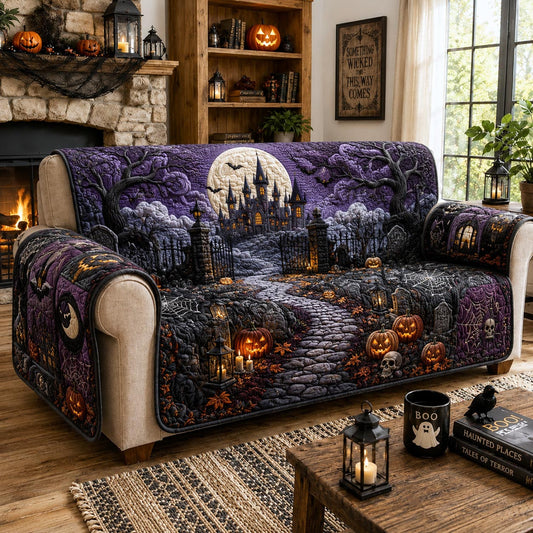 Spooky Dreams Quilted Sofa Cover GFTOMA12917