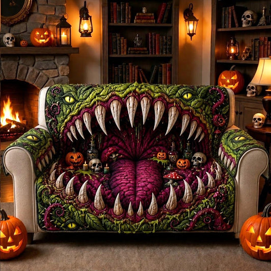 Haunted Moon Quilted Sofa Cover GFTOMA12918