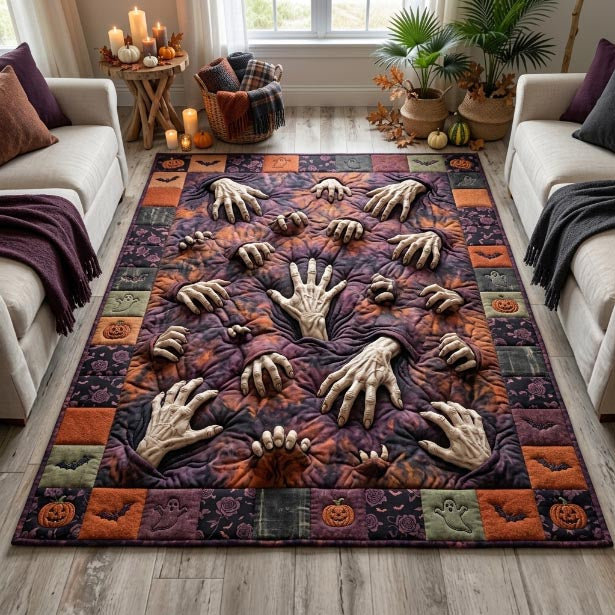 Twisted Halloween Area Rug GFTOMA12967