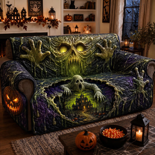 Spooky Dreams Quilted Sofa Cover GFTOMA13024