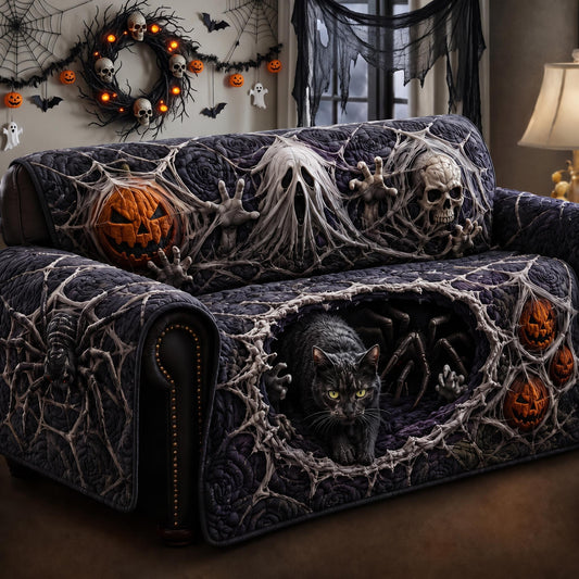 Haunted Moon Quilted Sofa Cover GFTOMA13025
