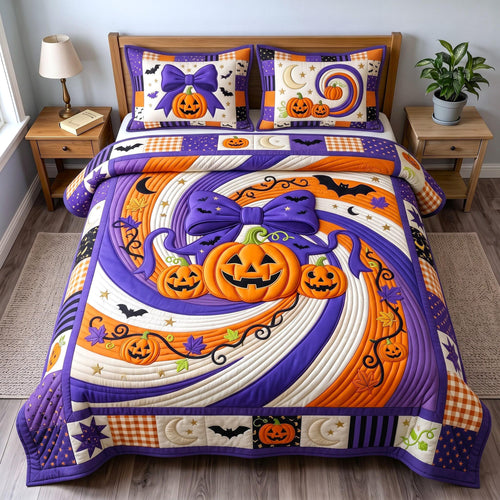 Autumn Bliss 3-Piece Quilted Bedding Set GFTOMA13108