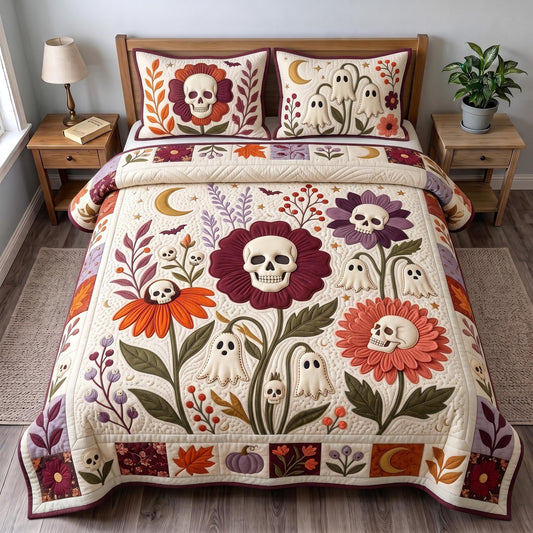 Fall Funk 3-Piece Quilted Bedding Set GFTOMA13116
