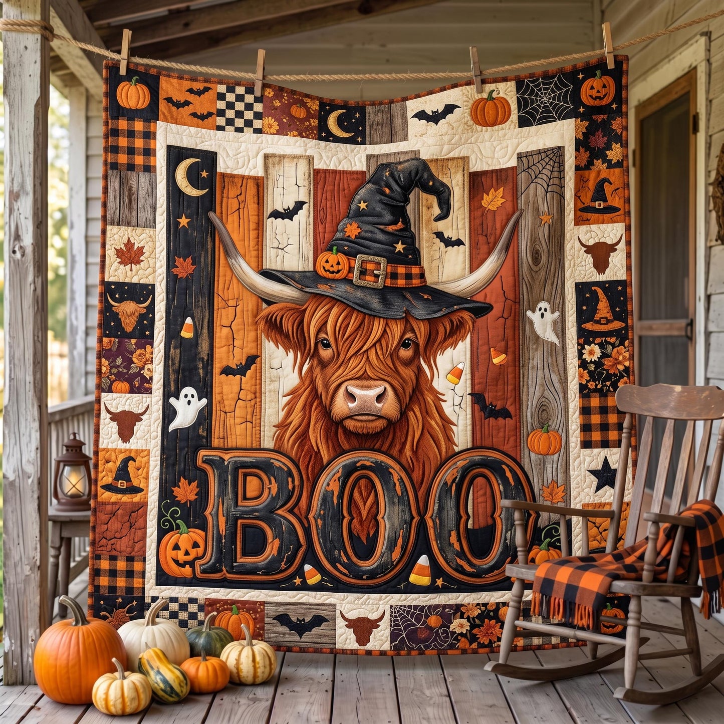 Highland Charm Quilted Blanket GFTOMA13158