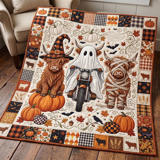 Harvest Highland Quilted Blanket GFTOMA13159