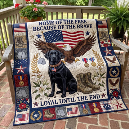 Labrador Spirit Quilted Blanket GFTOMA13162