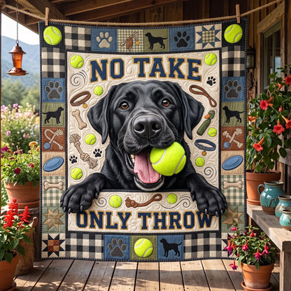 Labrador Charm Quilted Blanket GFTOMA13163