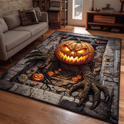 Pumpkin Emergence Area Rug GFTOMA13198