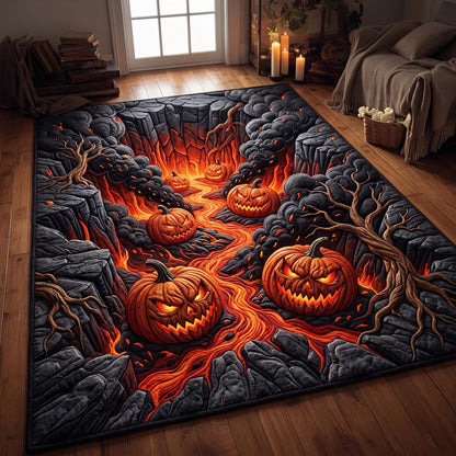 Inferno Pumpkin Area Rug GFTOMA13200