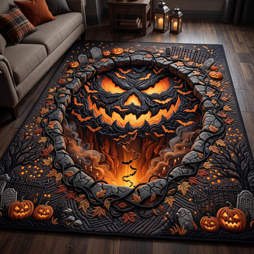 Jack O Lantern Pit Area Rug GFTOMA13201
