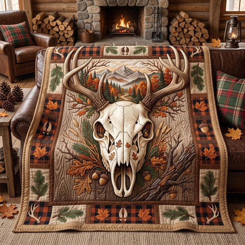 Rustic Buck Quilted Blanket GFTOMA13234