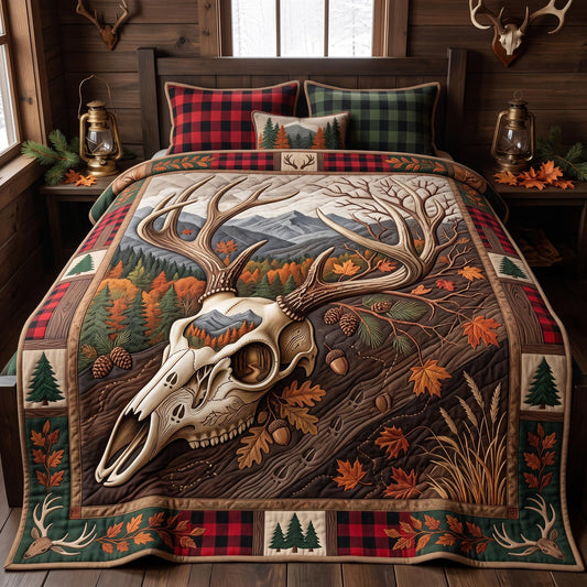 Autumn Buck Quilted Blanket GFTOMA13235