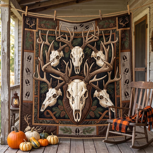 Twin Buck Quilted Blanket GFTOMA13237