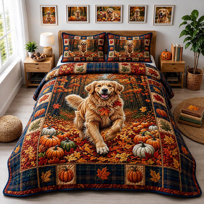 Golden Harvest 3-Piece Quilted Bedding Set GFTOMA13269