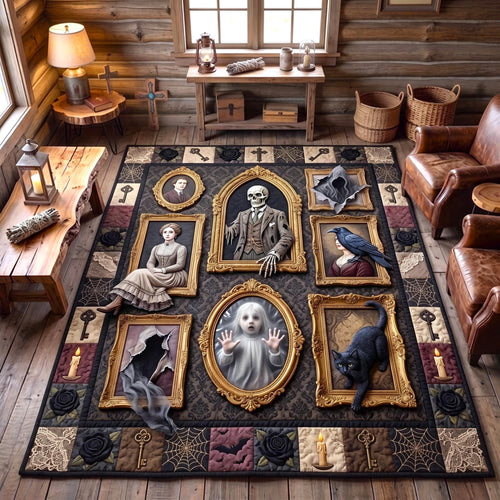Haunted Portrait Area Rug GFTOMA13274