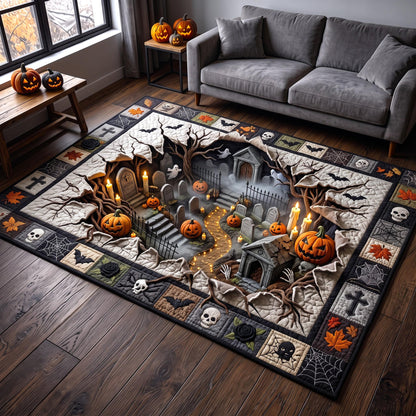 Pumpkin Abyss Area Rug GFTOMA13275