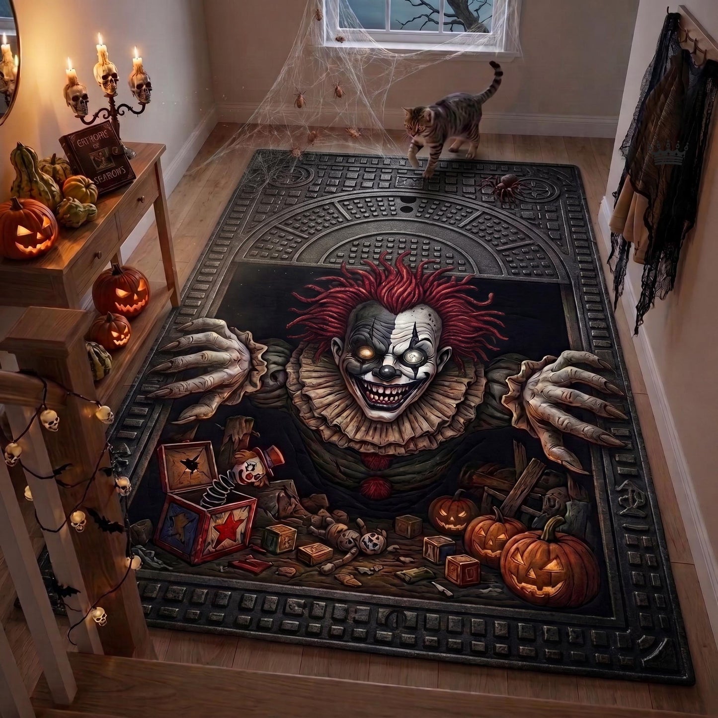 Clown Ambush Area Rug GFTOMA13347