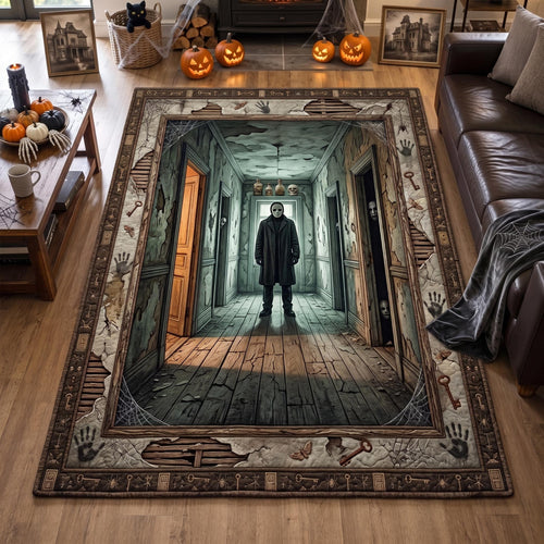 Dark Corridor Area Rug GFTOMA13351