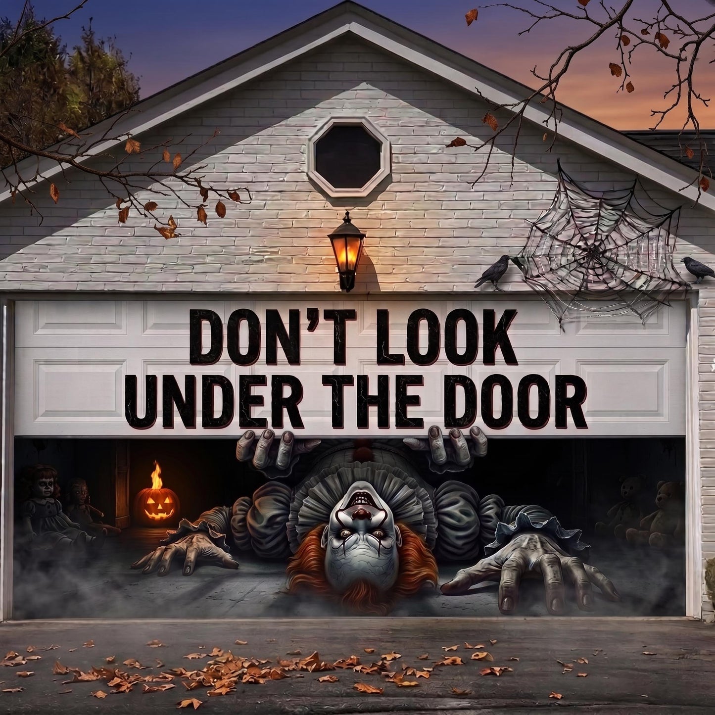 Under The Door Garage Door Banner GFTOMA13356