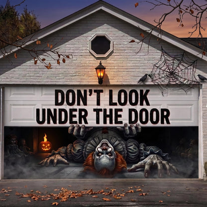 Under The Door Garage Door Banner GFTOMA13356