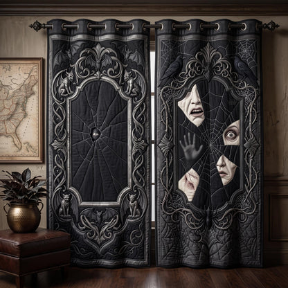 Haunted Reflection Quilted Curtains GFTOMA13361