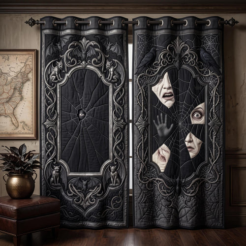 Haunted Reflection Quilted Curtains GFTOMA13361