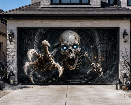 Undead Skull Garage Door Banner GFTOMA13410